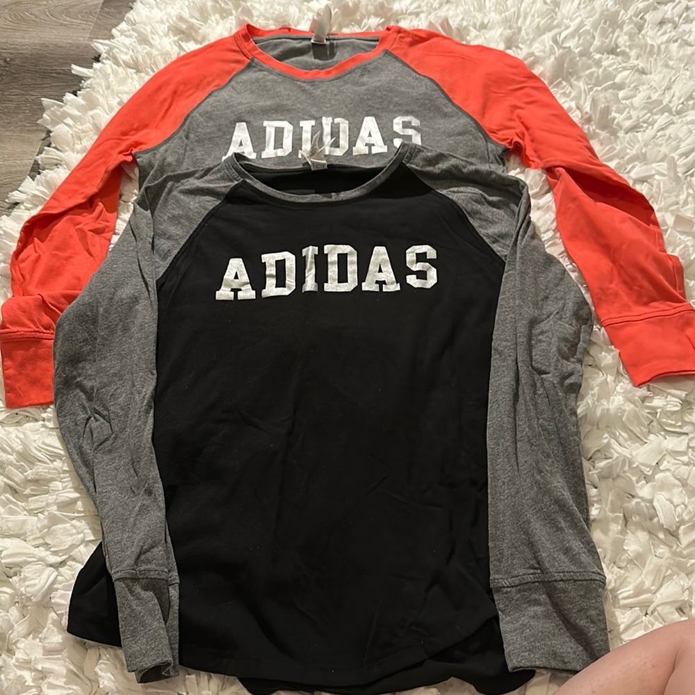 Adidas climalite long sleeved shirts
